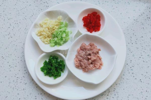 肉末蒸粉丝的做法图解3