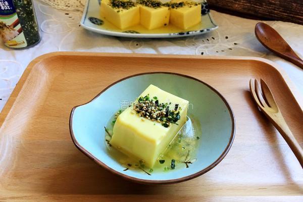 海苔香松鸡蛋豆腐的做法图解8