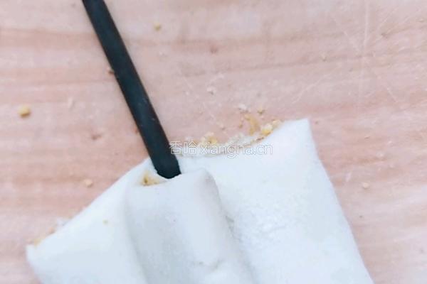 豆面甜花卷的做法图解9