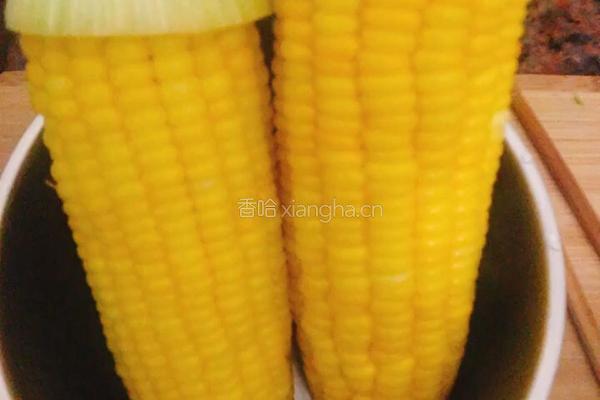 鲜榨玉米汁的做法图解1