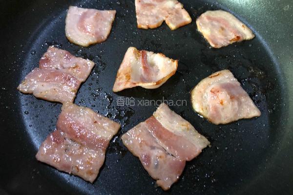 培根蒸豆腐的做法图解4
