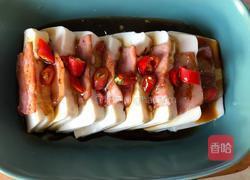 培根蒸豆腐的做法图解6