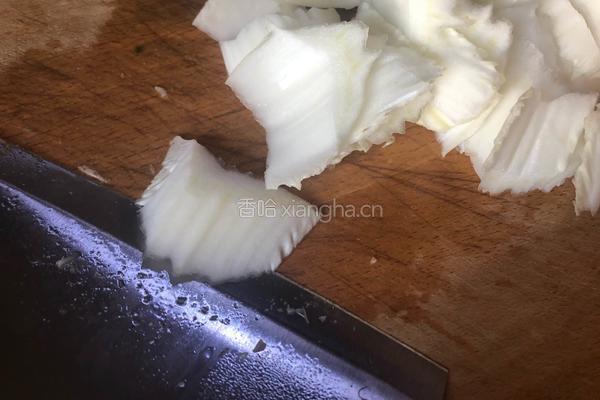 鱼香白菜帮的做法图解2