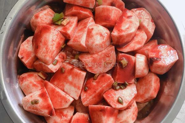  玫瑰腐乳芋儿鸡的做法图解10