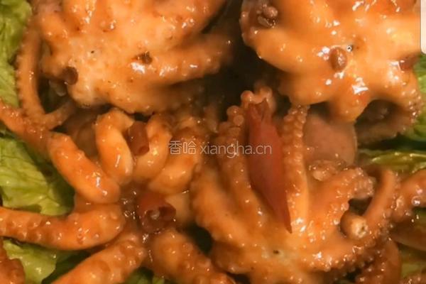麻辣八爪鱼的做法图解4