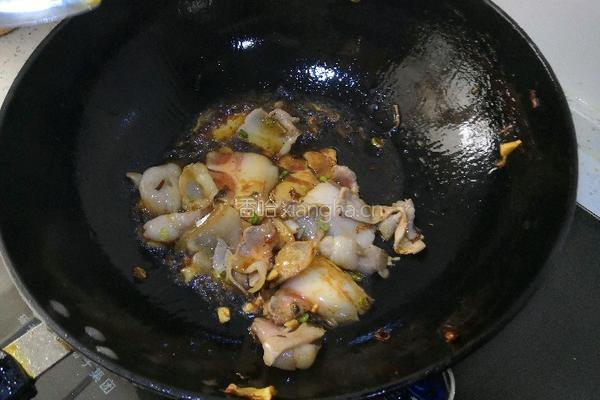 五花肉炒菜花的做法图解6