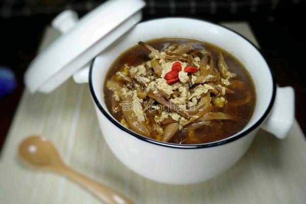 黄花菜蛋汤的做法图解9