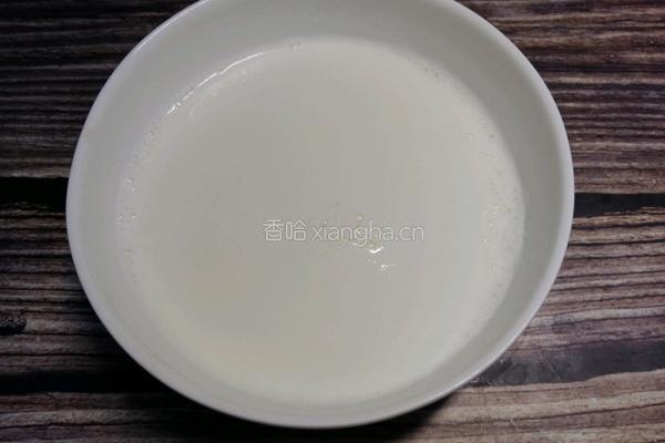 ＃蒸＃甜品双皮奶芒果的做法图解3