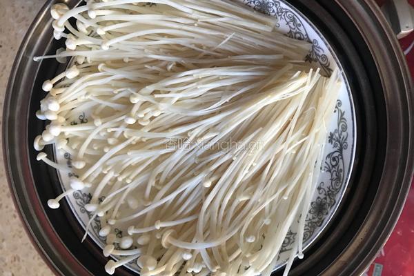 蒸蒜蓉粉丝金针菇的做法图解5