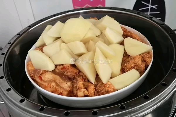 川味粉蒸肉的做法图解6