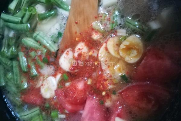 土豆豆角焖面的做法图解7