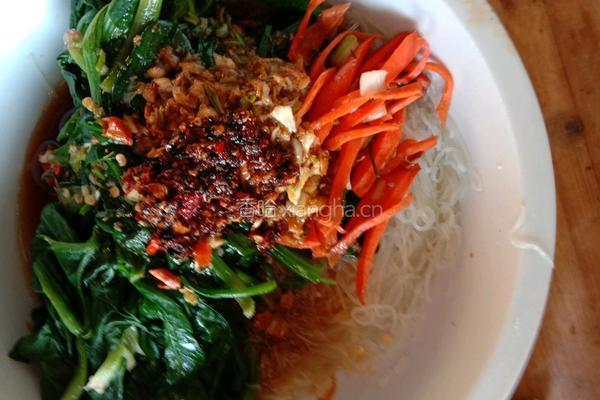 凉拌菠菜的做法图解5