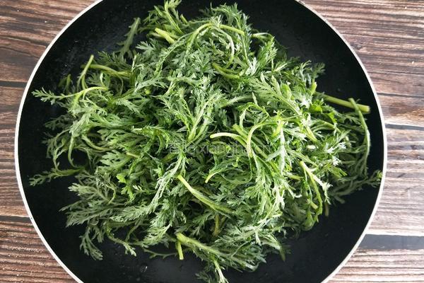 蒸茼蒿的做法图解4