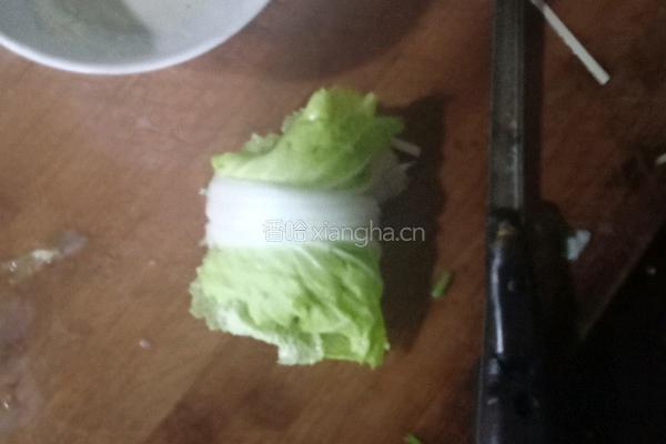 白菜包饭的做法图解8