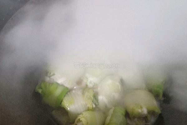 白菜包饭的做法图解9