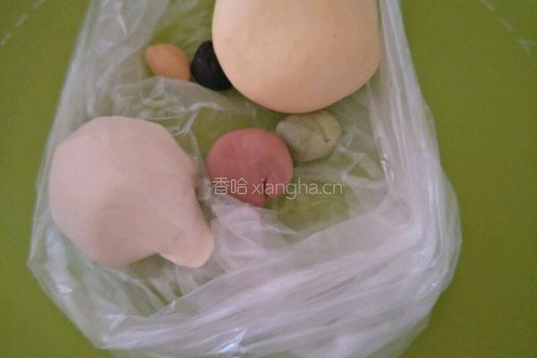 可爱布丁小馒头的做法图解2