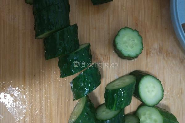 黄瓜炒鸡的做法图解4