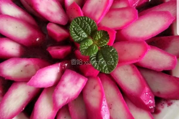 胭脂山药的做法图解5