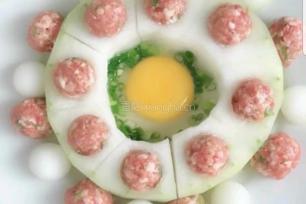 冬瓜蒸肉的做法图解4