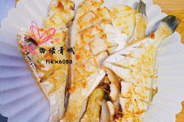 香煎扒皮鱼的做法图解3