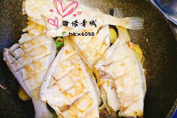 香煎扒皮鱼的做法图解6