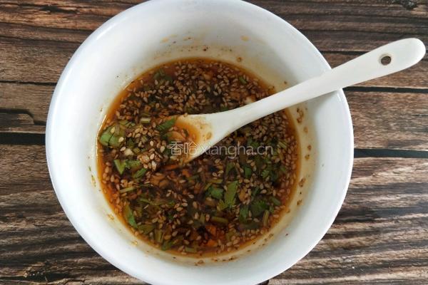 蘸菜料汁