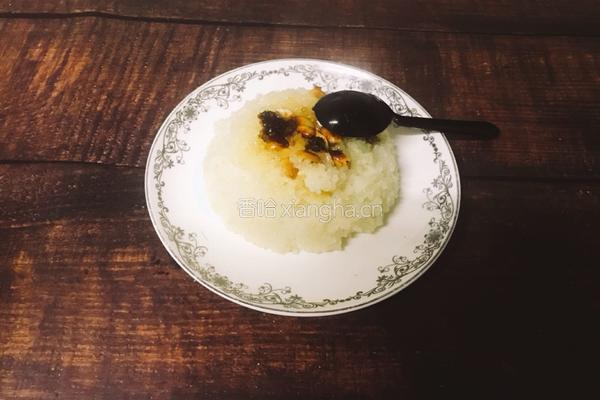 蒸红枣花生糯米饭