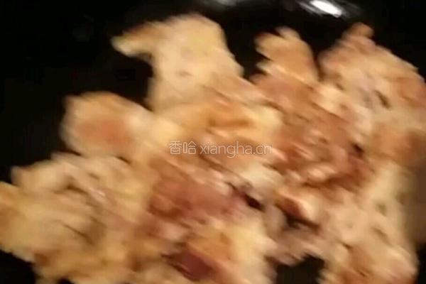 火腿煎鸡蛋的做法图解6