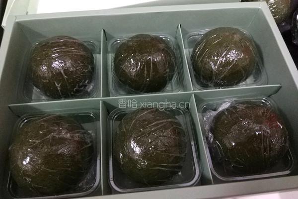咸蛋黄肉松青团(少油少糖)的做法图解13