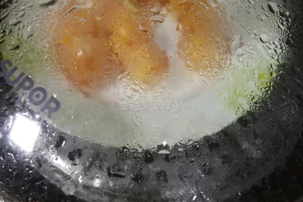 咸蛋黄肉松青团(少油少糖)的做法图解1