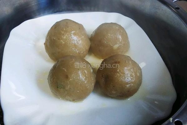 蒸红薯粉圆子的做法图解13