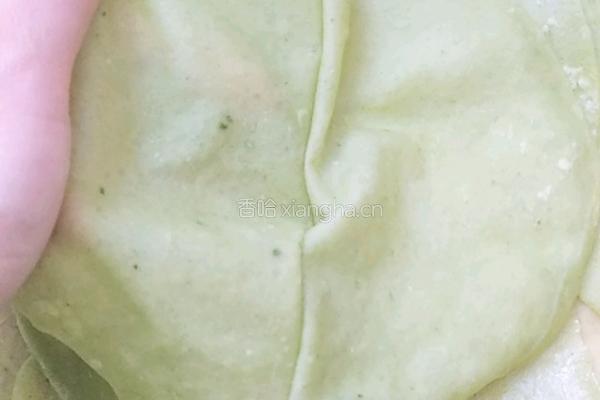 菠菜汁春饼的做法图解13