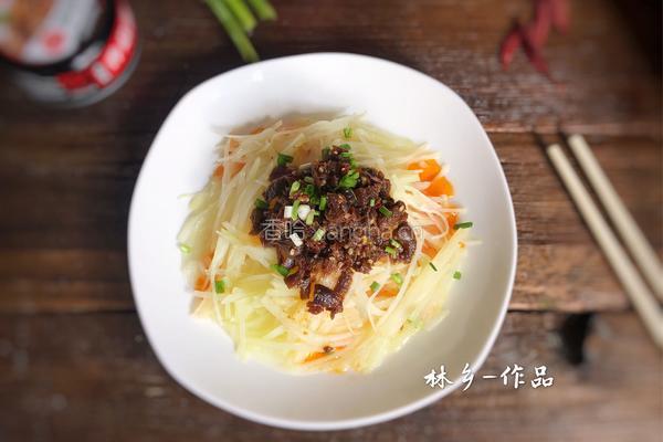 香菇酱土豆丝的做法图解10
