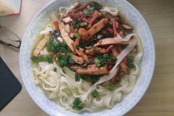 青椒肉丝面的做法图解6