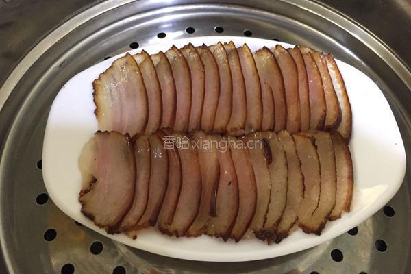 蒸腊肉的做法图解5