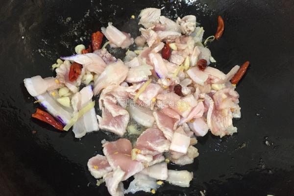 口蘑炒肉的做法图解8