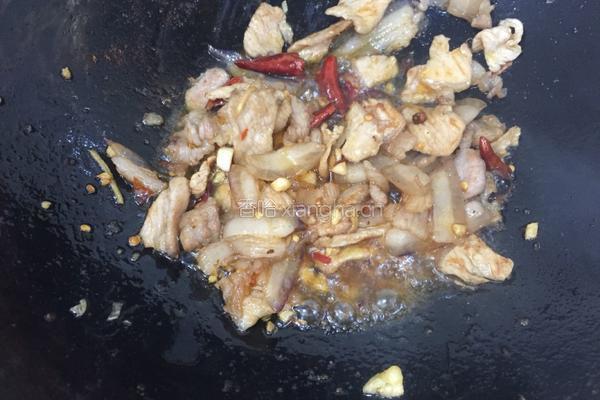 口蘑炒肉的做法图解9