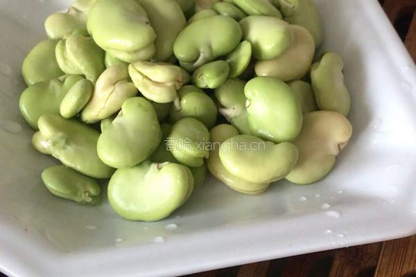 蒸蚕豆的做法图解5