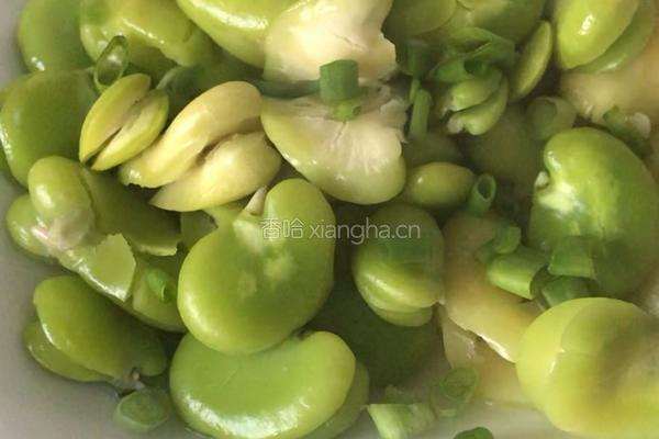 蒸蚕豆的做法图解8