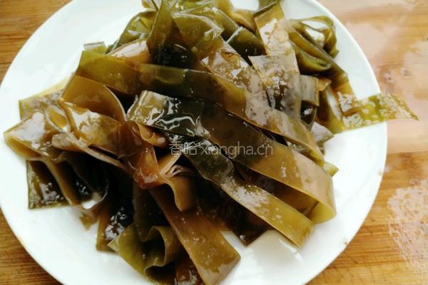 海带鸭子汤的做法图解4