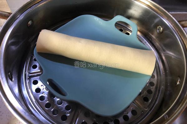 千张蒸肉卷的做法图解5