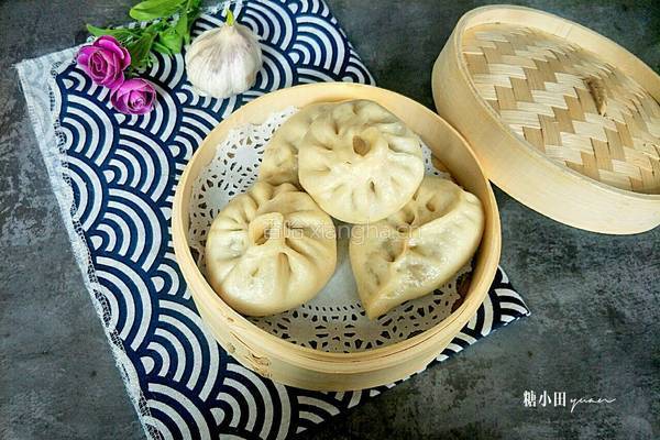 白菜蒸包的做法图解16