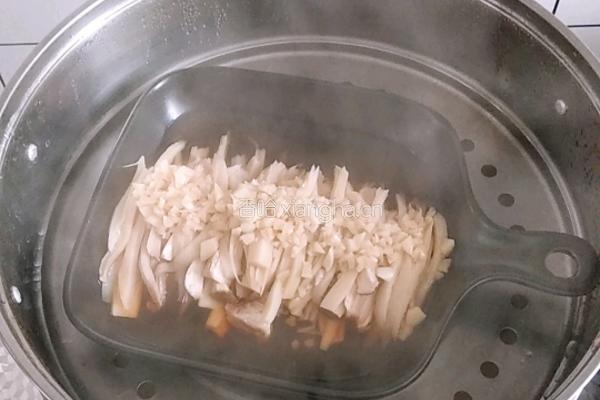 蒜蓉蒸杏鲍菇的做法图解9