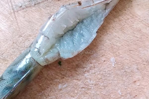 花开富贵虾的做法图解3