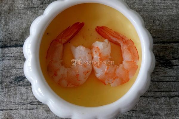 虾仁蒸蛋的做法图解7