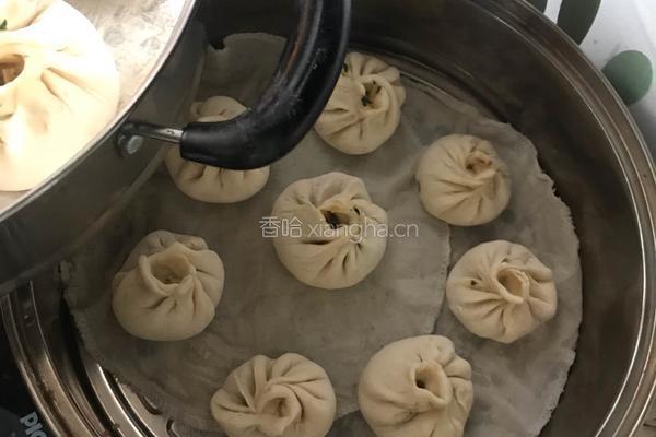 韭菜肉包子的做法图解9