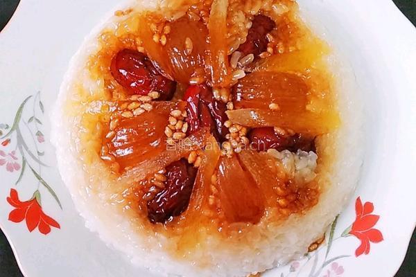 红糖糯米甜饭的做法图解12