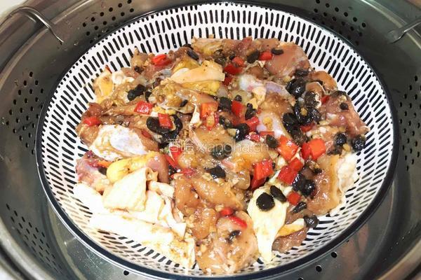 鼓汁蒸鸡的做法图解10
