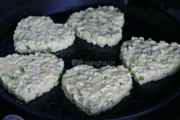 豆腐鸡蛋饼的做法图解10