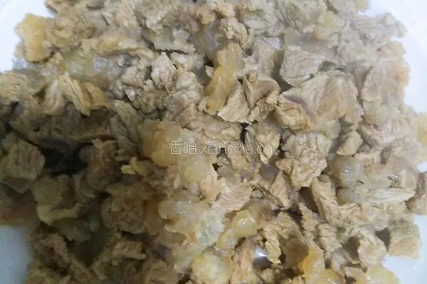 下饭的私房牛肉酱的做法图解4